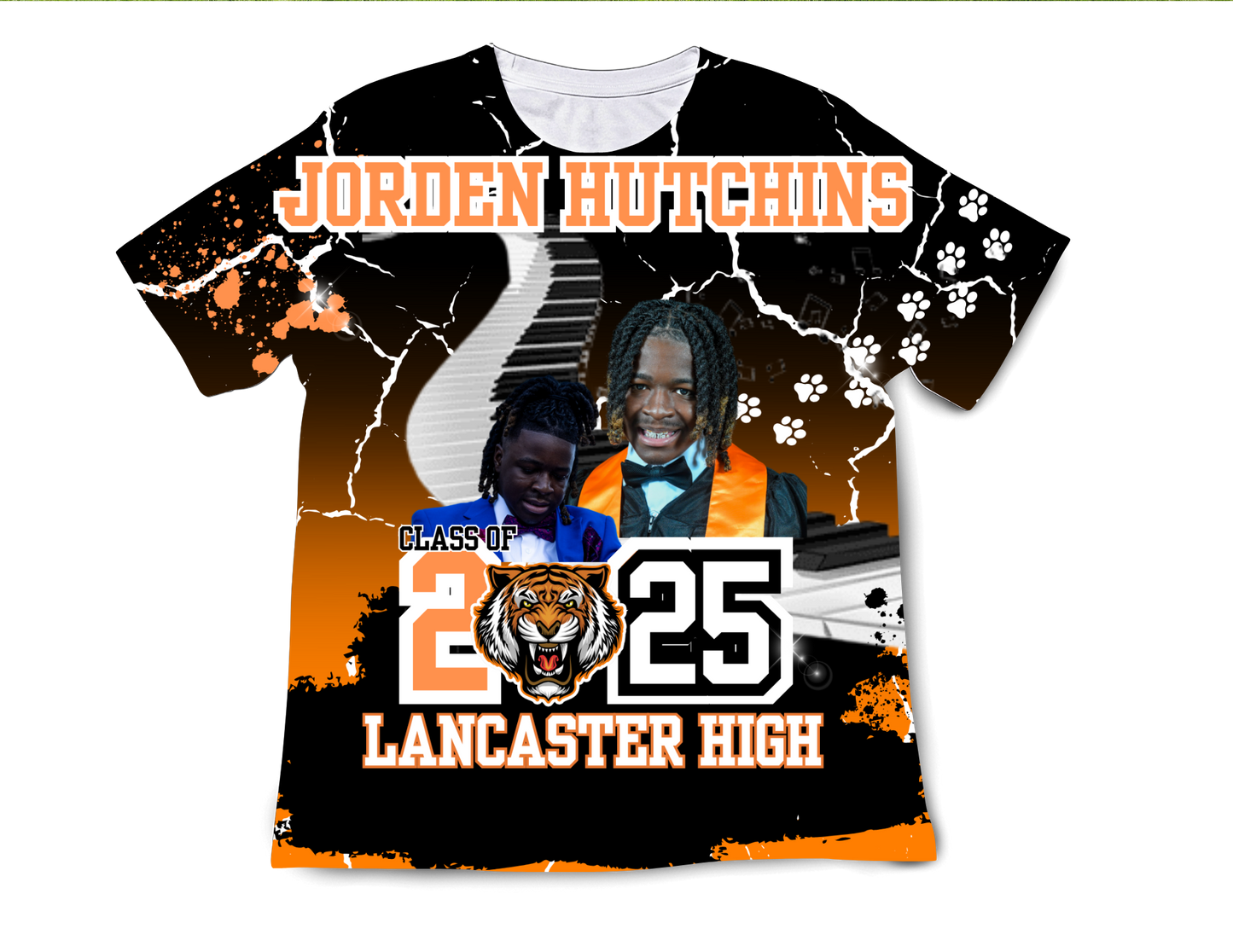 Pre-Designed 3D Graduation Shirt β Class of 2025