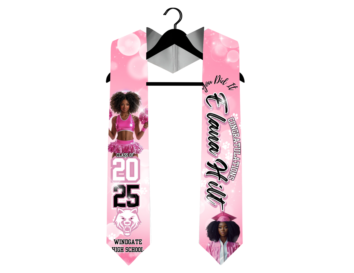 Custom Graduation Stole