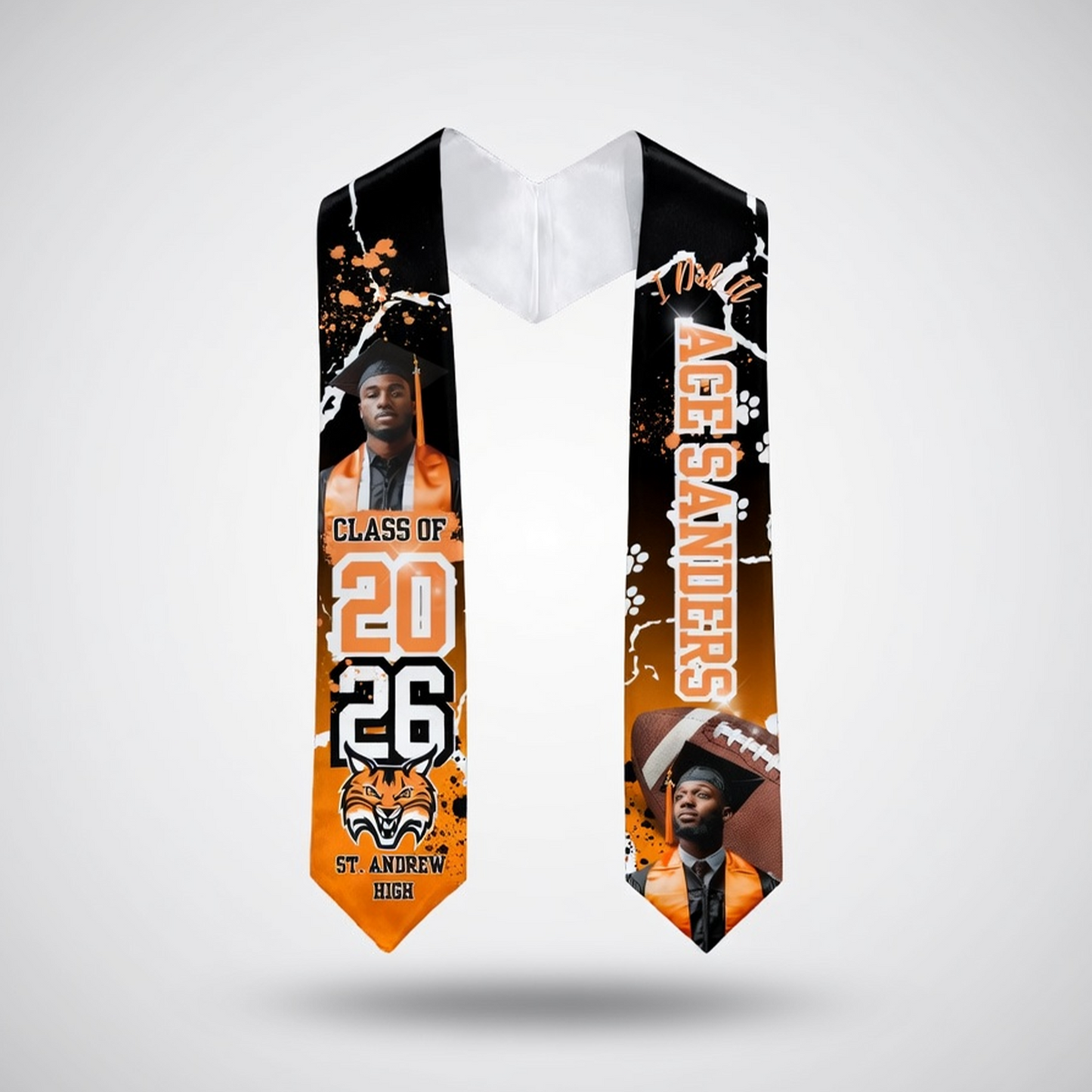 Graduation Stole — Pre-Designed