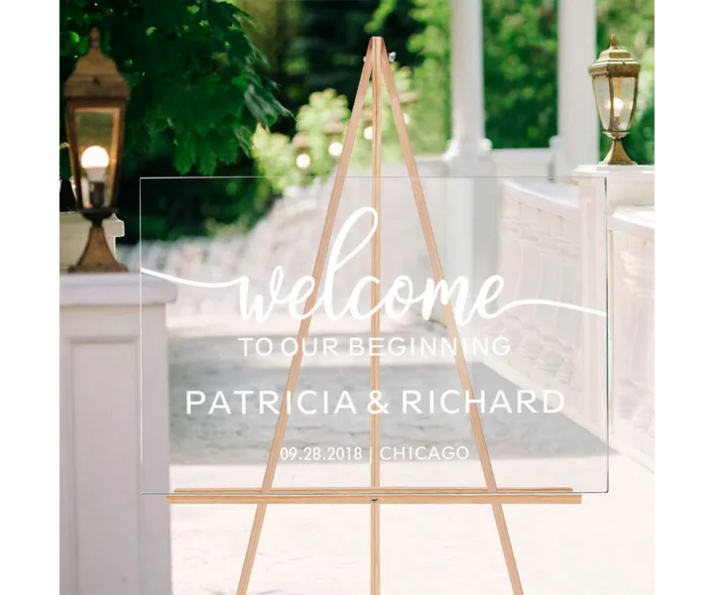 Acrylic Welcome Signs