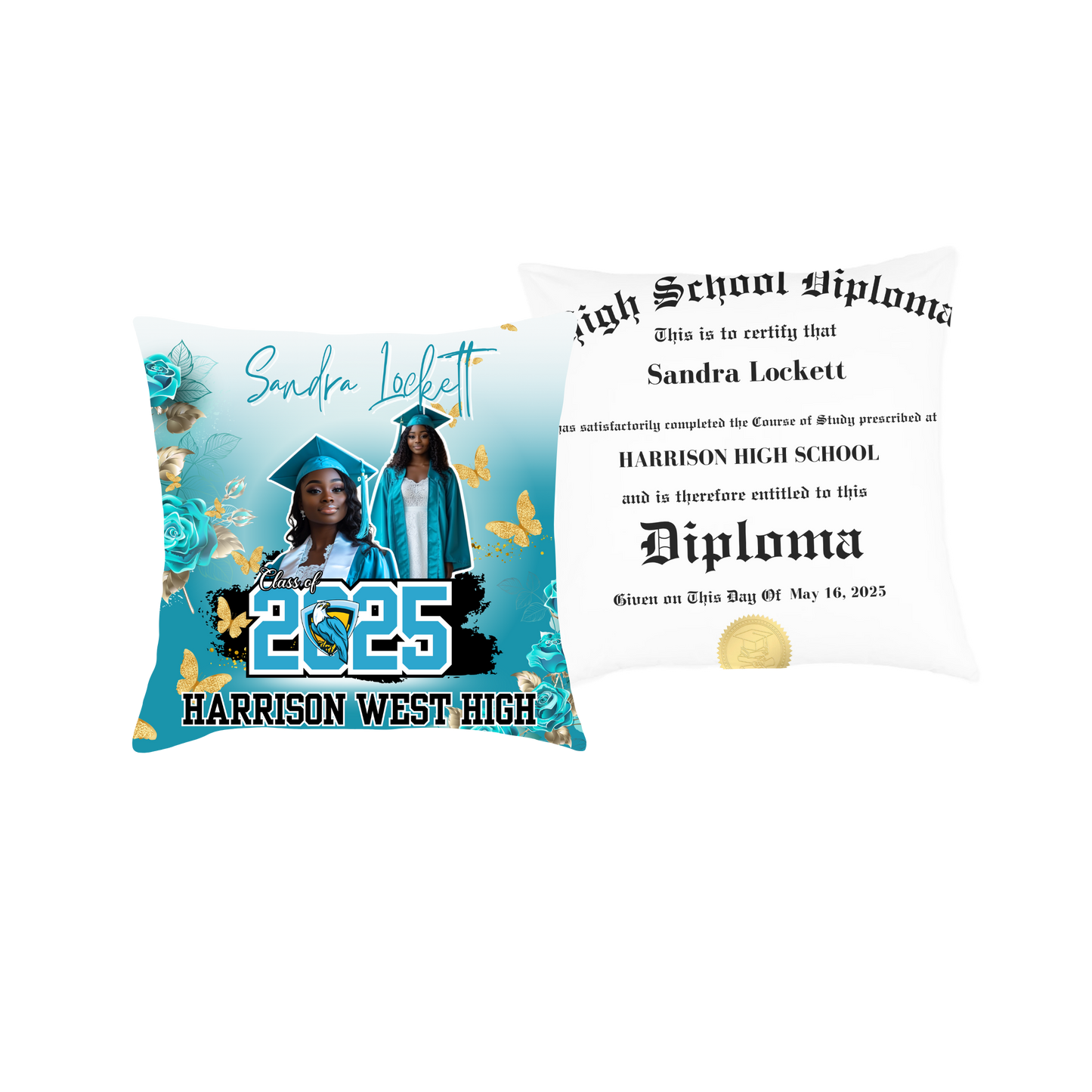 Custom Graduation Pillow