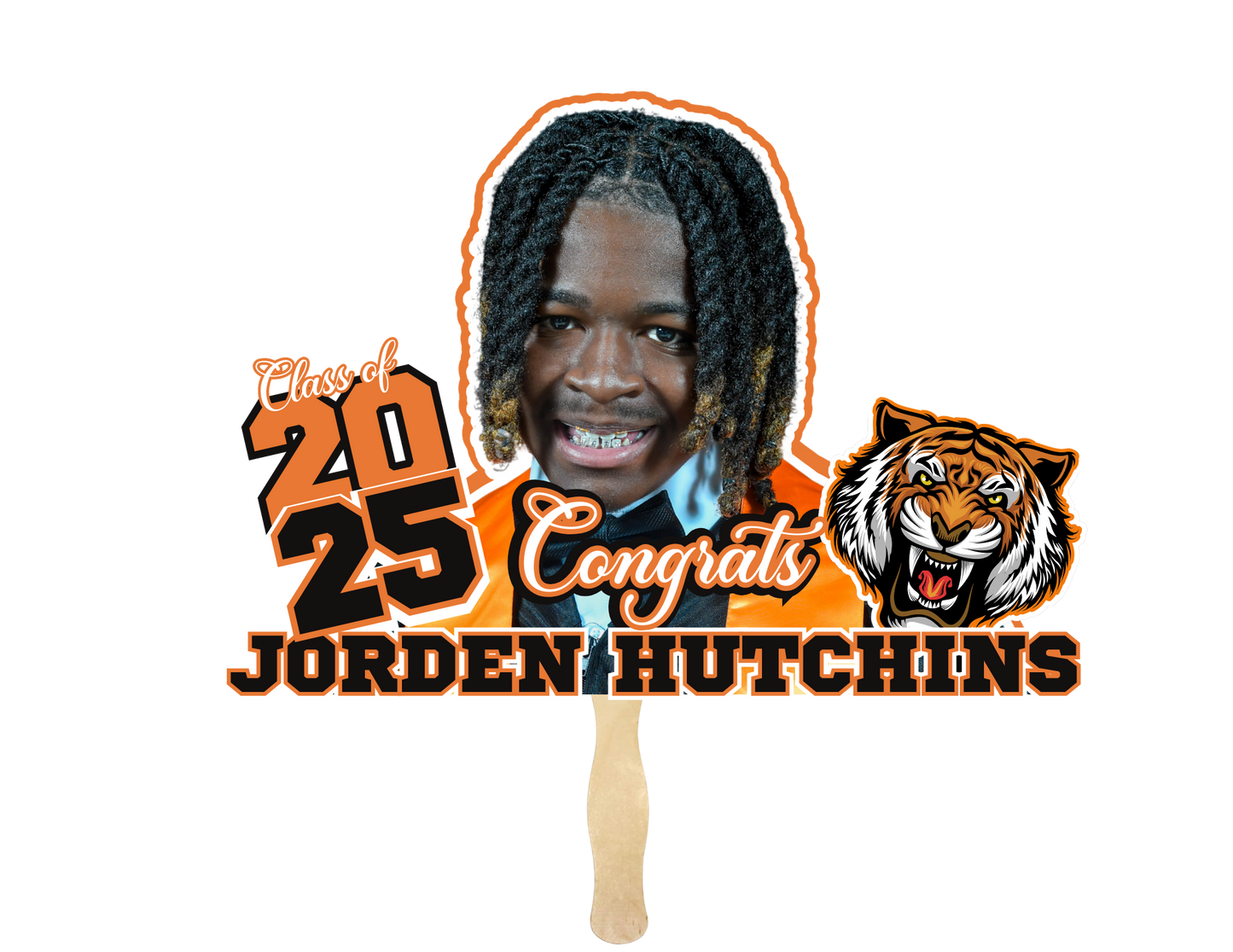 Custom Graduation Fans