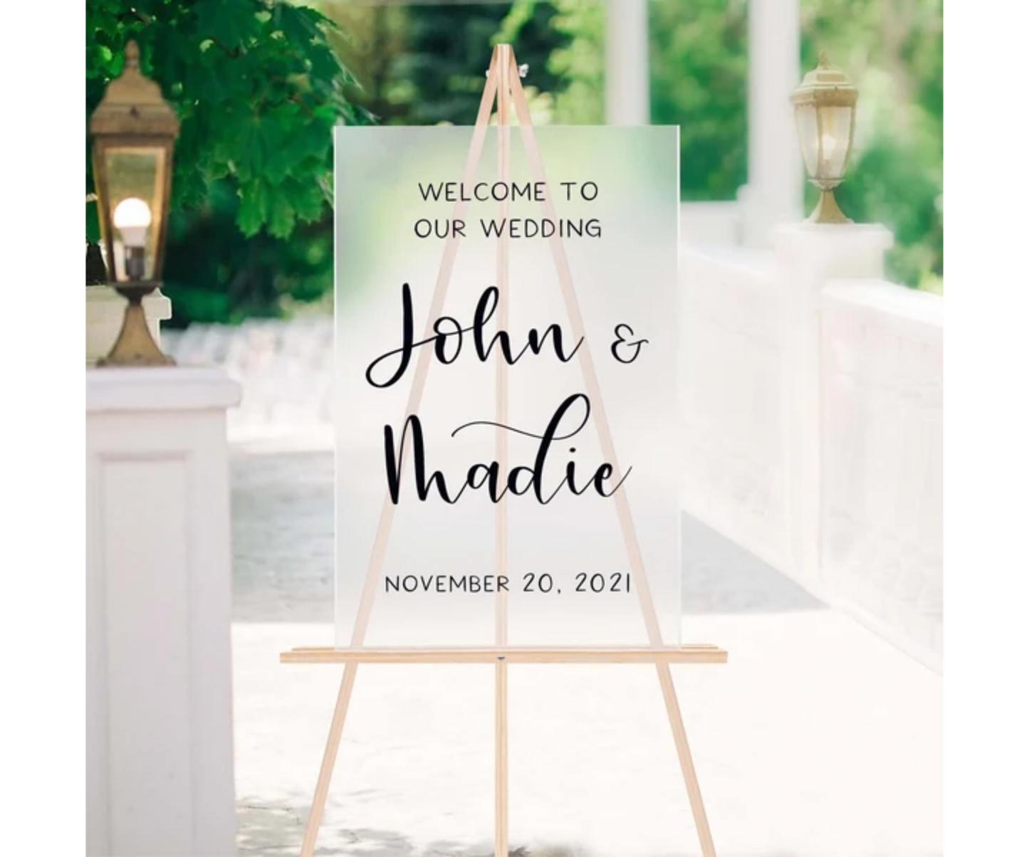 Acrylic Welcome Signs