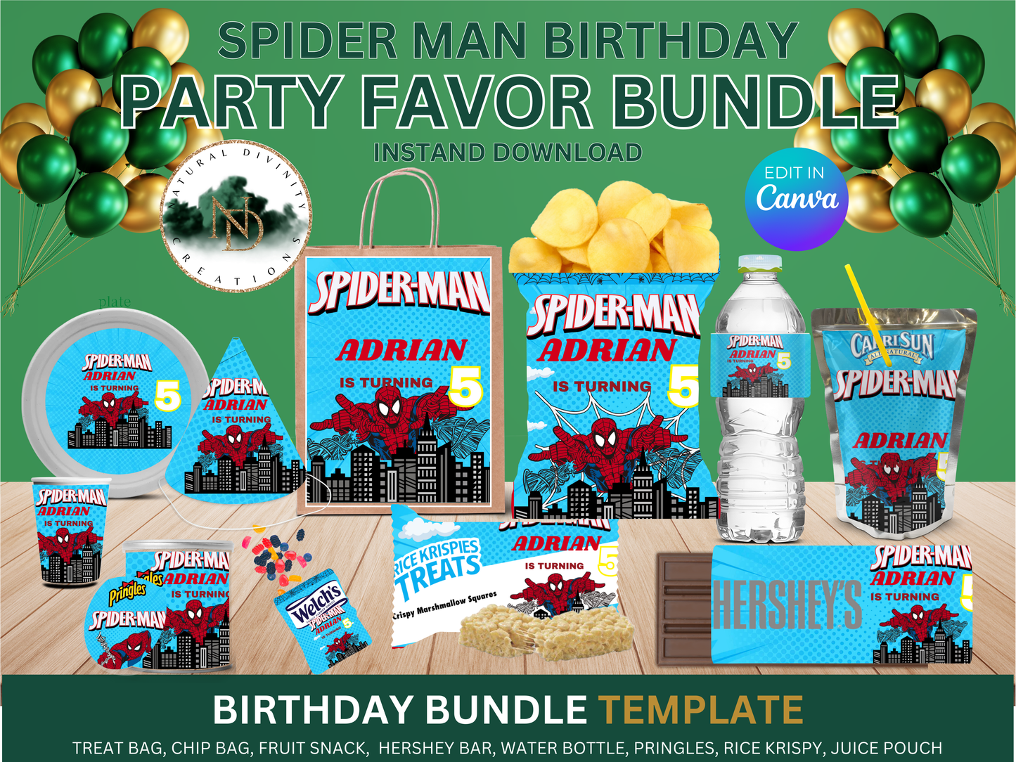 Spider-Man Party Favor