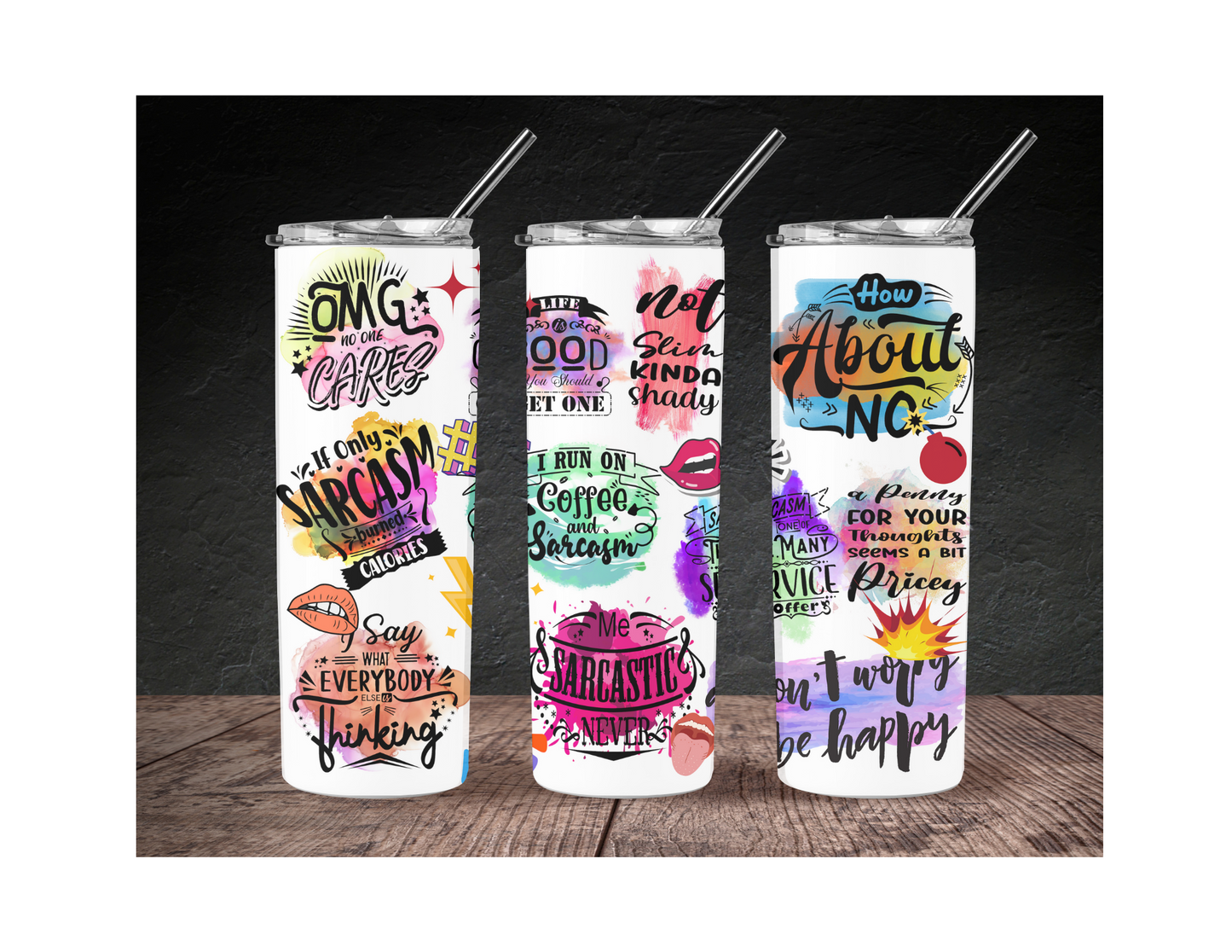 Sarcasm Tumbler