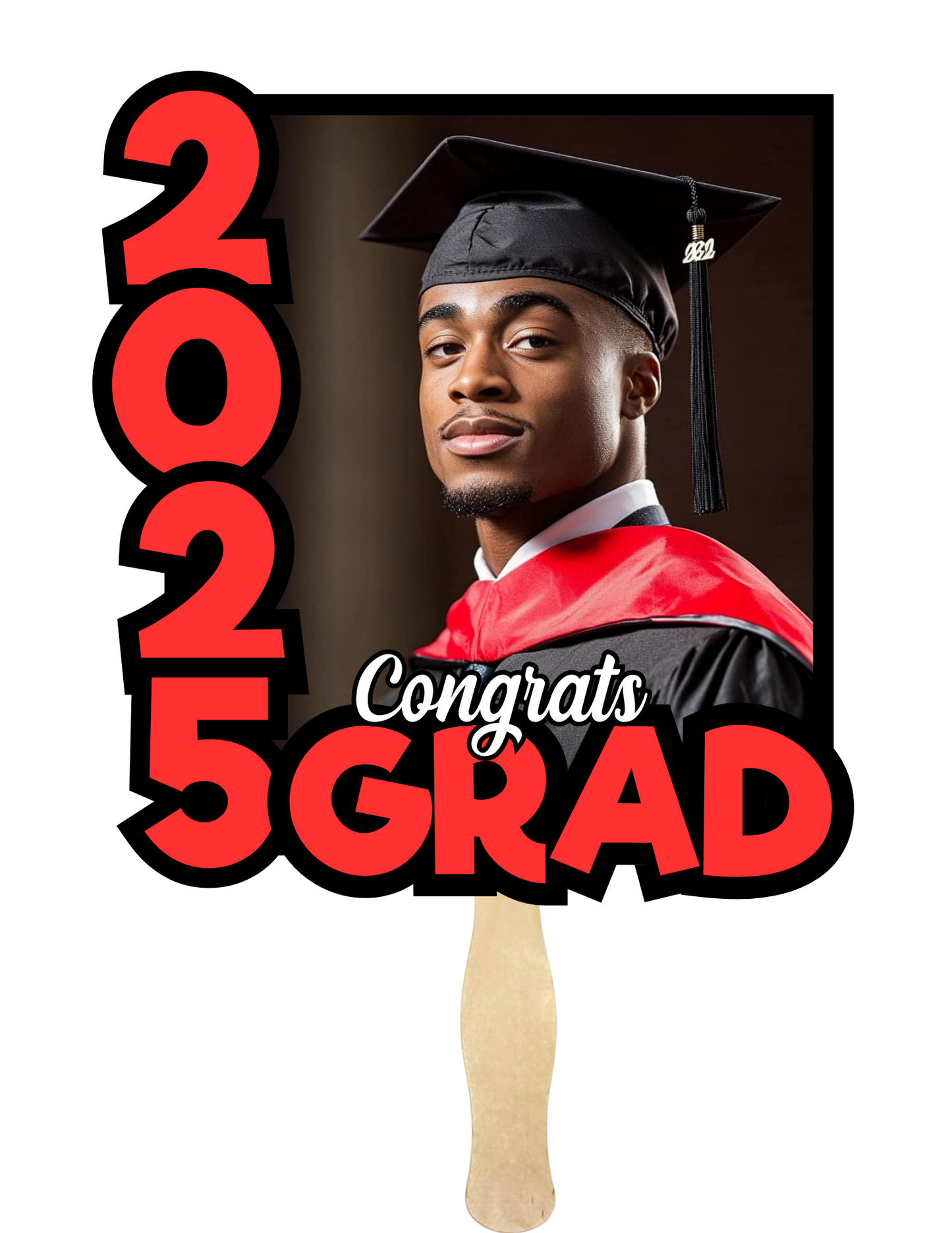 Custom Graduation Fans