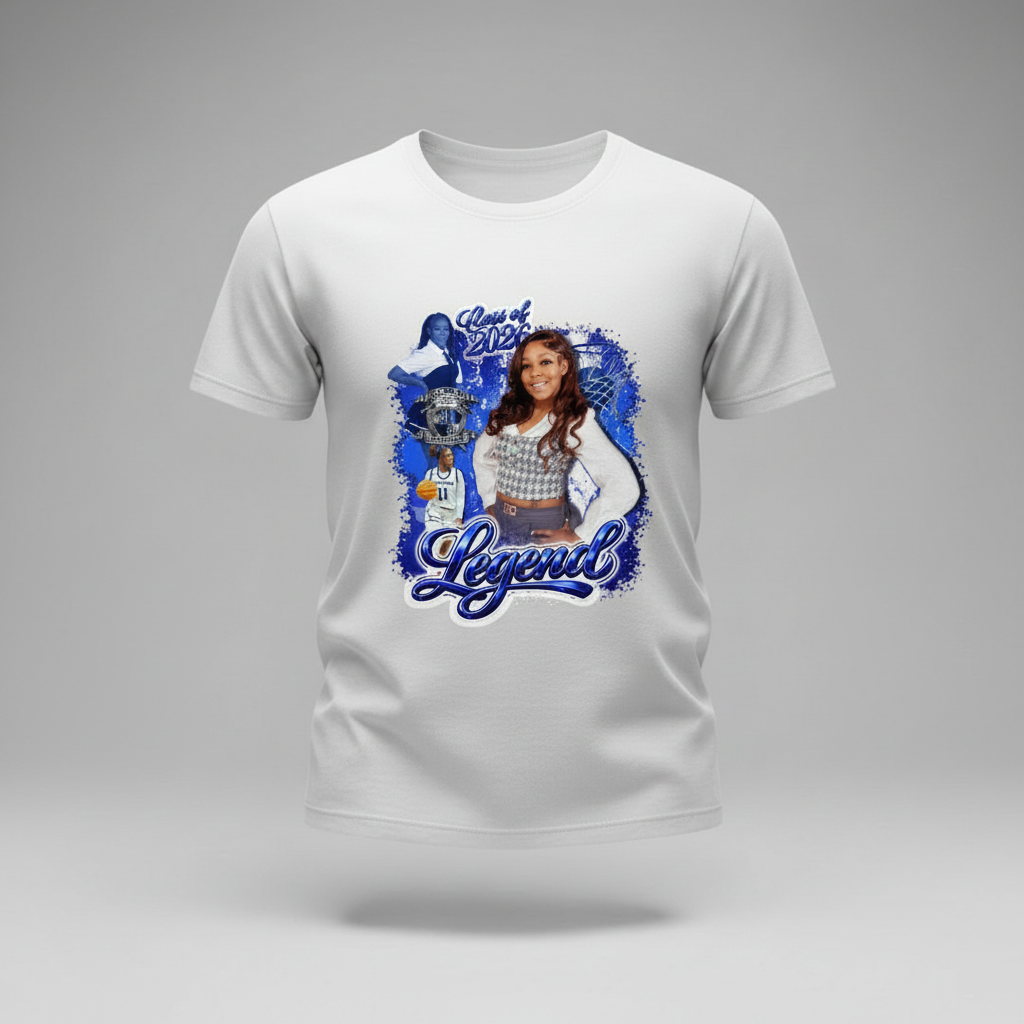 Blue Scholar Graduation Shirt