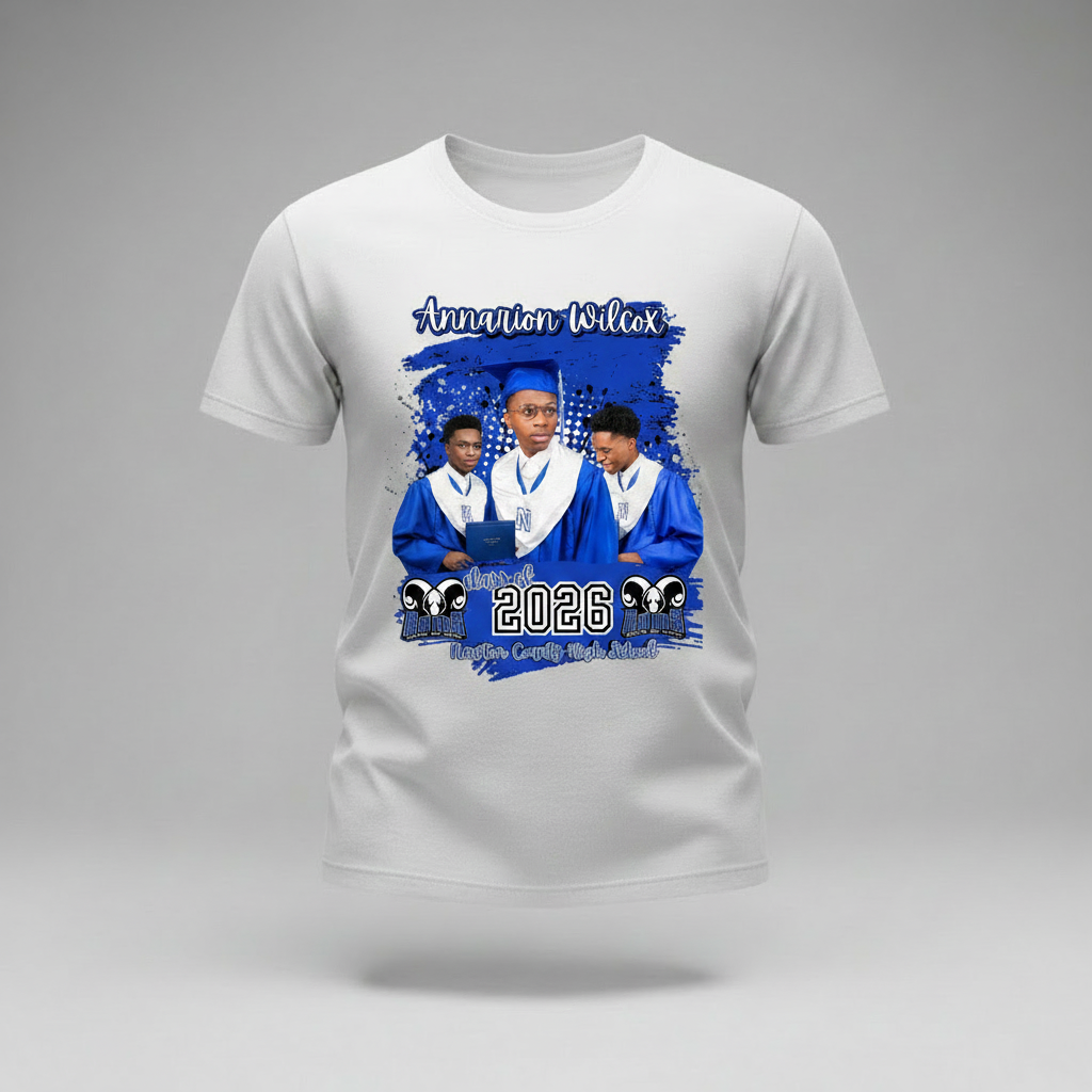 Blue Ice Graduation Shirt