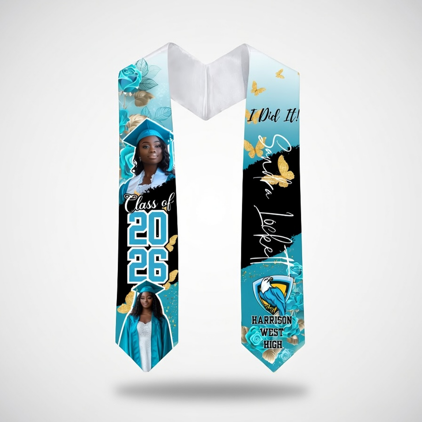 Graduation Stole — Pre-Designed