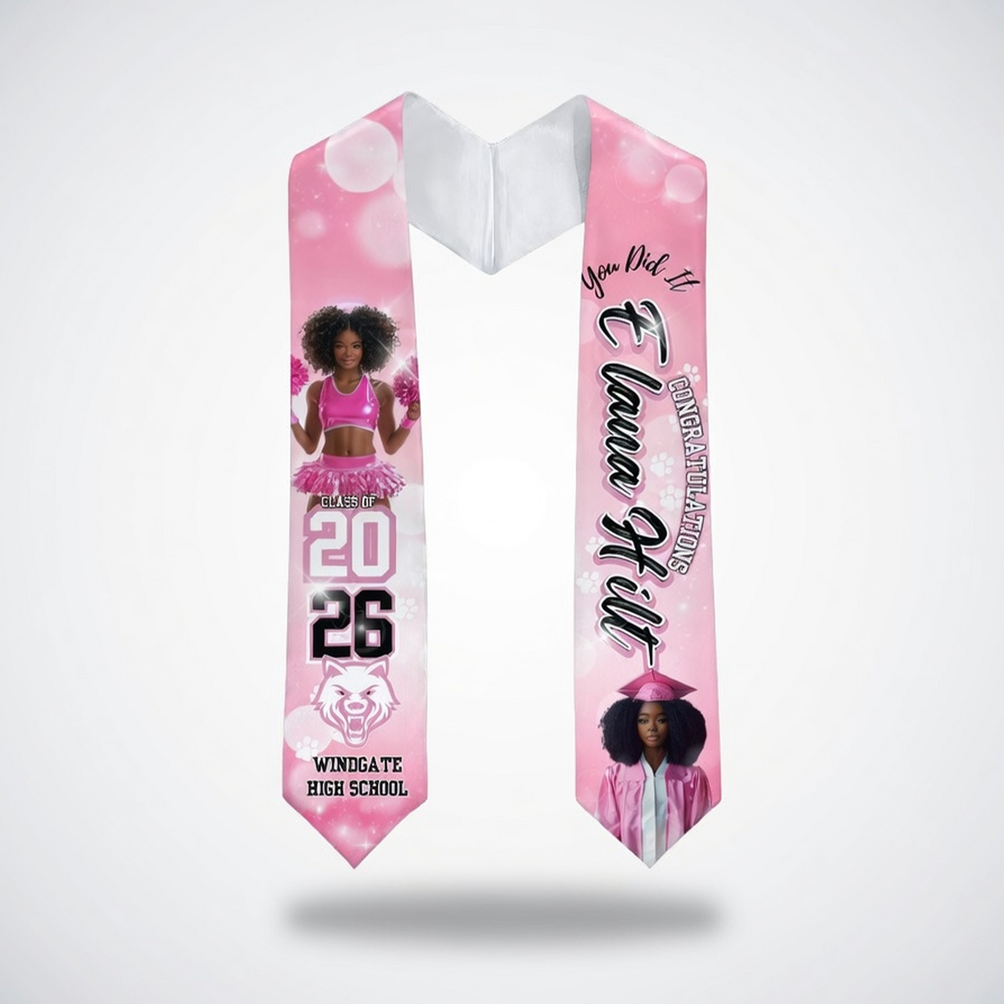 Graduation Stole — Pre-Designed