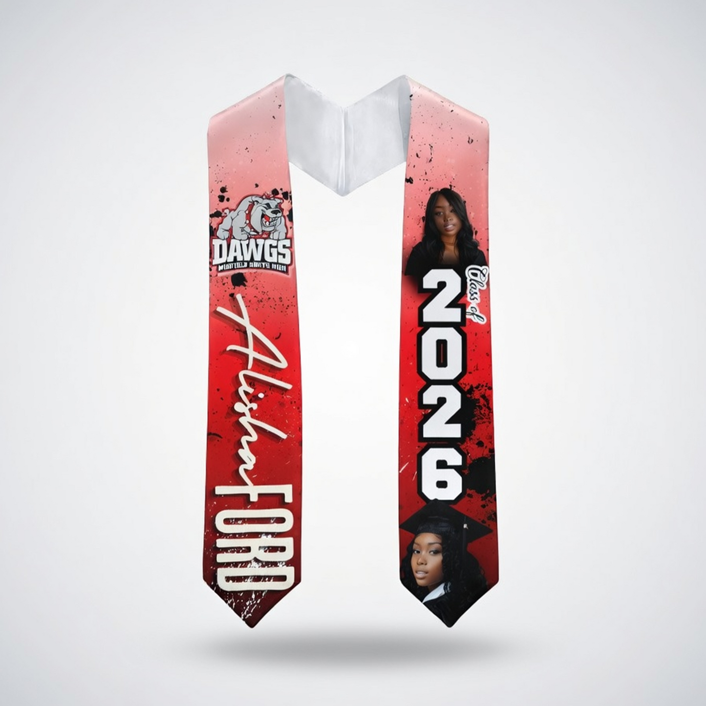 Graduation Stole — Pre-Designed