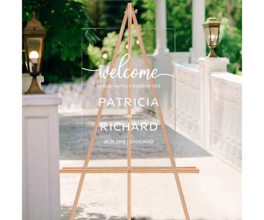 Acrylic Welcome Signs