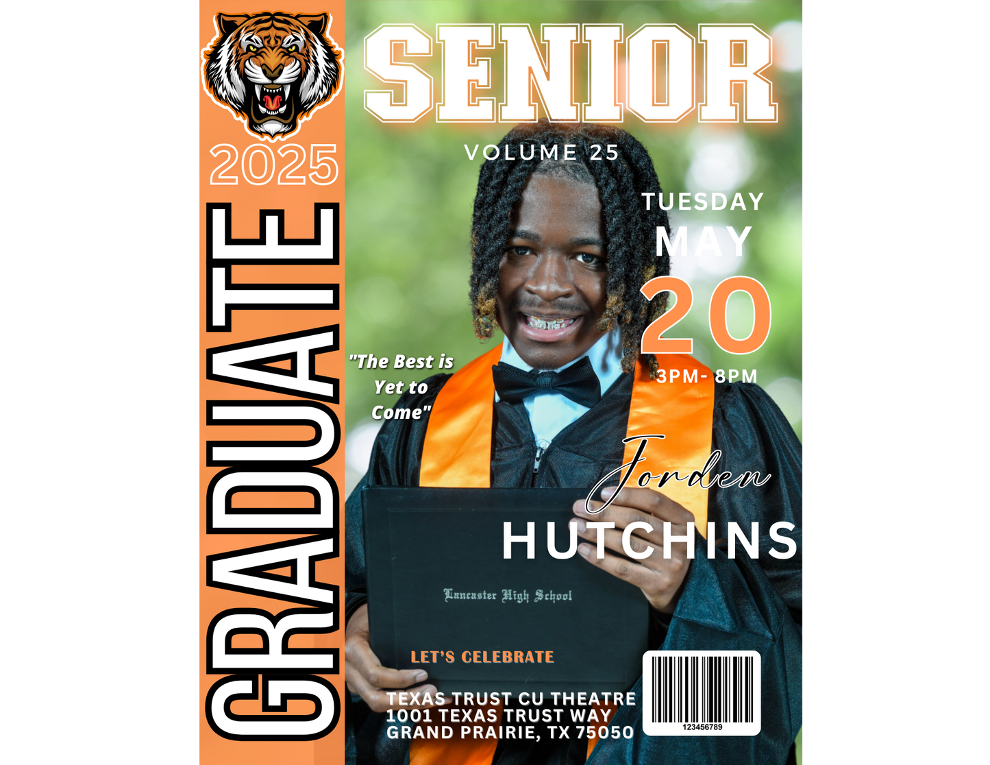 Custome Magazine Cover