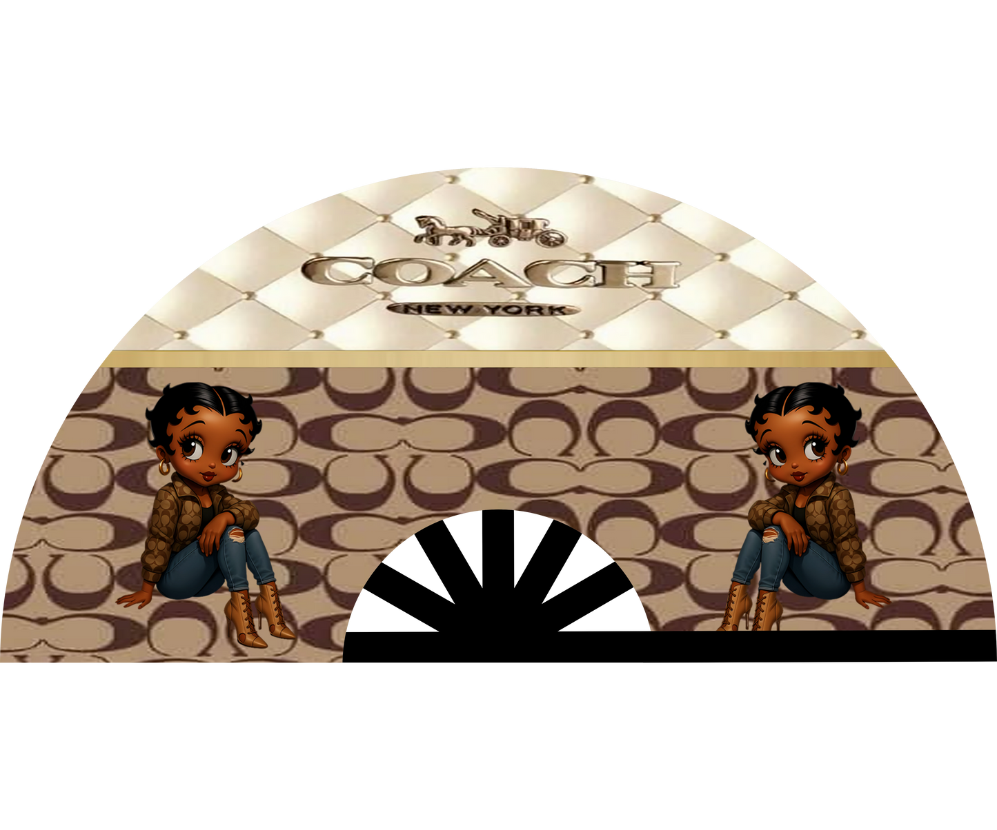 Custom Folding Clack Fan