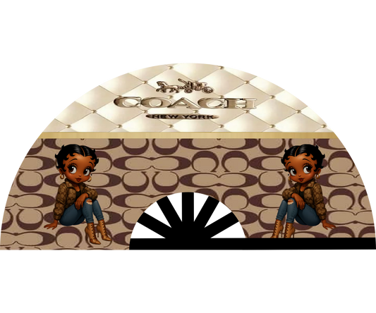 Custom Folding Clack Fan