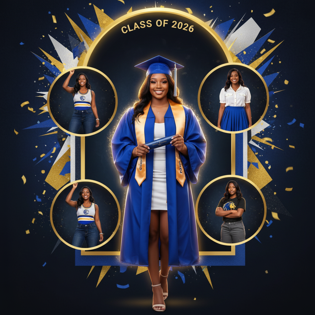 Custom Senior Night Poster Board – 20×30