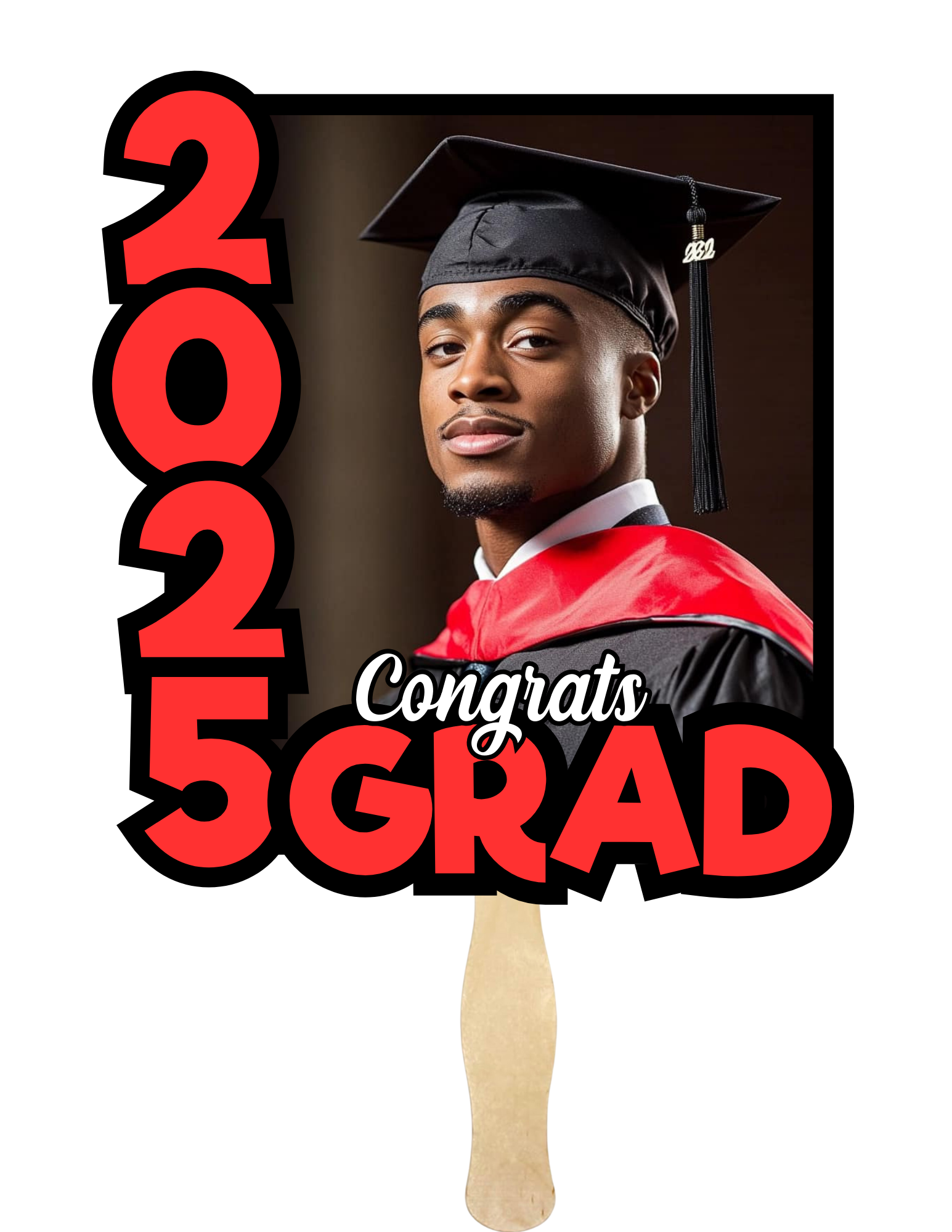 Custom Graduation Fans – Natural Divinity Creations