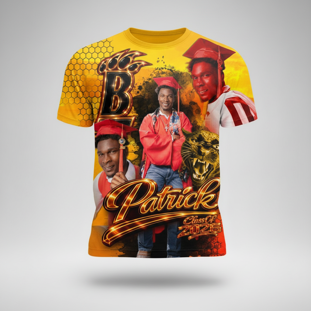 Golden Panther Graduation Shirt