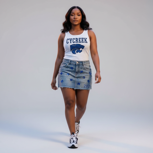 Custom Outfit Design – Skirt & Tank