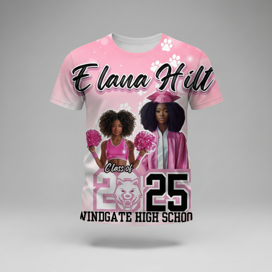 Pink Pop Graduation Shirt