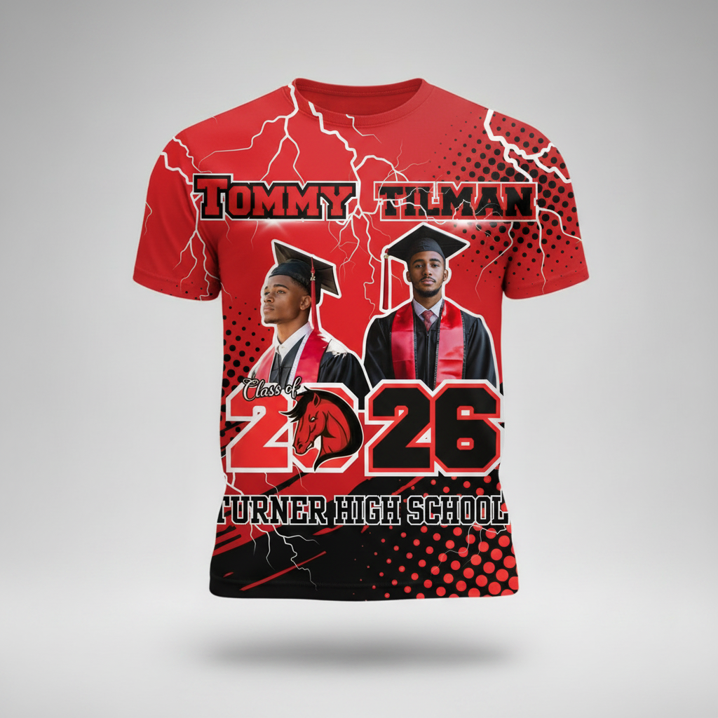 Red Heat Graduation Shirt