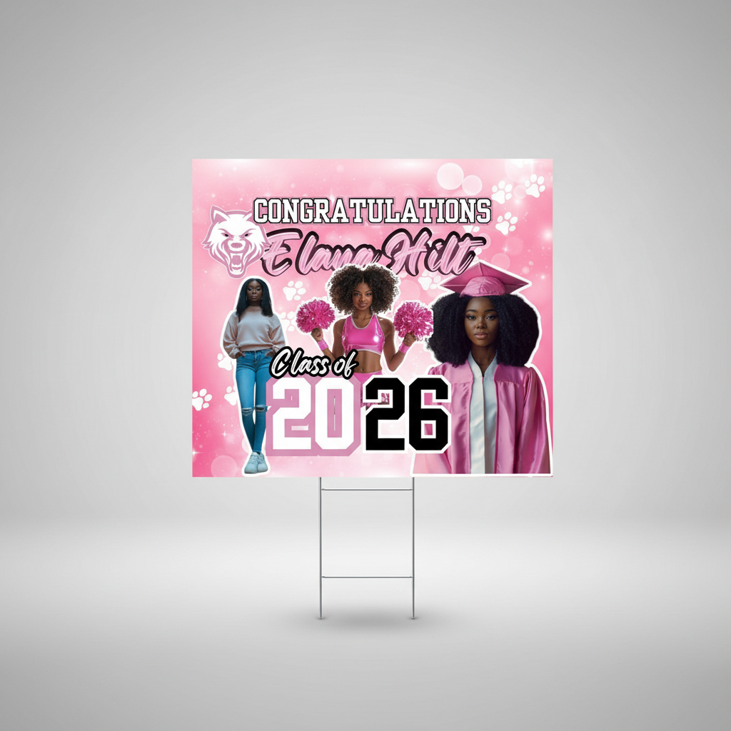 Graduation Yard Sign — 18x24
