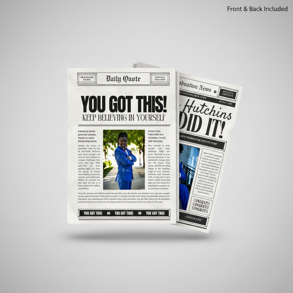 Newspaper — Pre-Designed