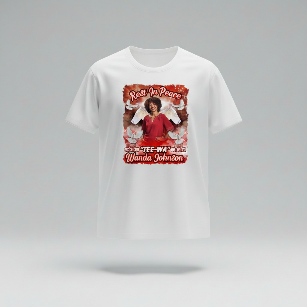 Rest In Peace Heavenly Light Shirt