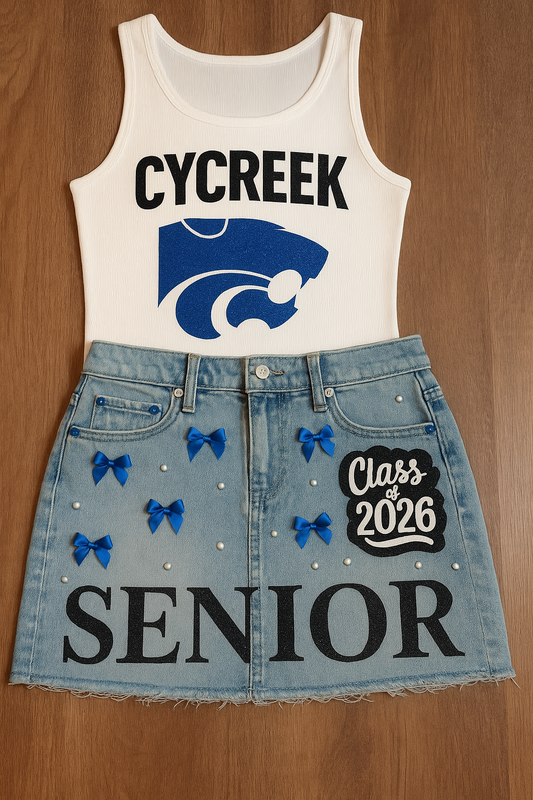 Custom Outfit Design – Skirt & Tank